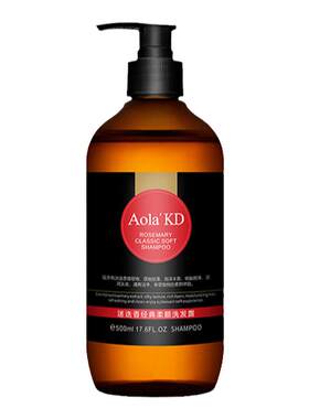 Aola'KD 迷迭香经典柔顺洗发露控油蓬松头皮护理丰盈洗发水500ml