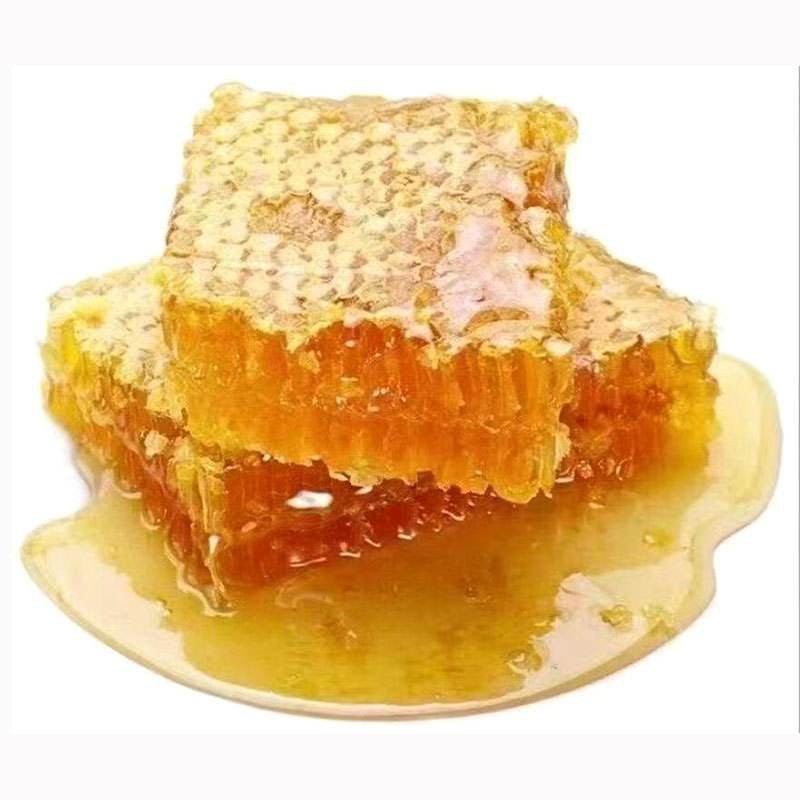 深山农家蜂场切割蜂巢蜜批发