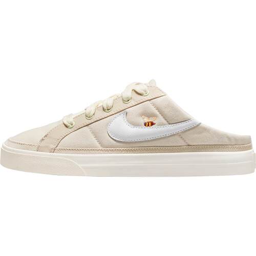 Nike/耐克官方正品 Court Legacy 女子半拖一脚蹬休闲板鞋 DM7190