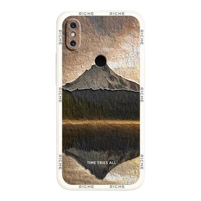 暮光之峰适用小米mix2s手机壳mix2新款液态硅胶保护套mis全包mixs防摔mx男女mlx油画艺术风景画软外壳限量版