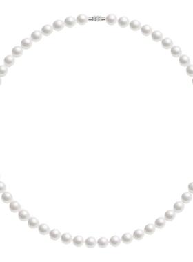 明星博主同款极光贝珠珍珠项链