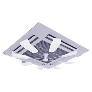 中央空调出风口挡风板天花机防直吹双轴承转导风扇吸顶空调挡风板