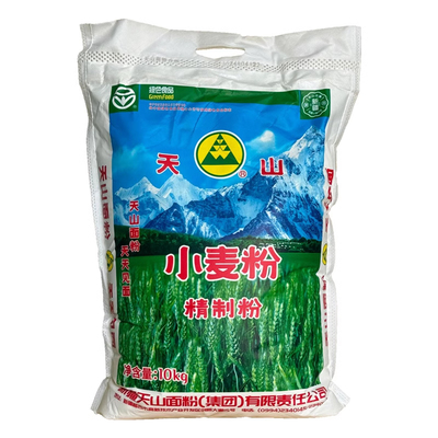 天山中筋面粉10kg家用馒头孢子粉