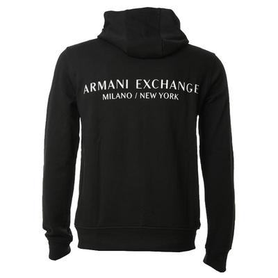 阿玛尼男士休闲套头连帽卫衣