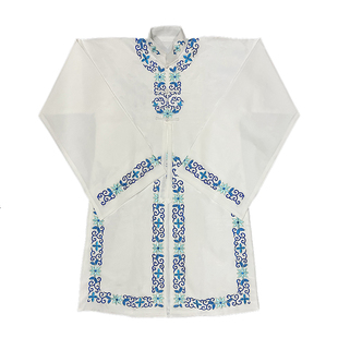 戏曲青衣披戏剧京剧女花旦青衣褶子回纹花边青衣对披绣花青衣披