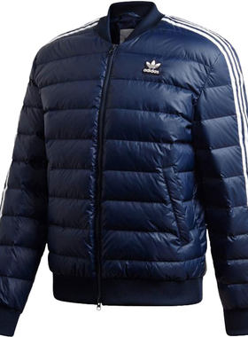 Adidas/阿迪达斯正品春秋新款男子三叶草运动羽绒服FL0015