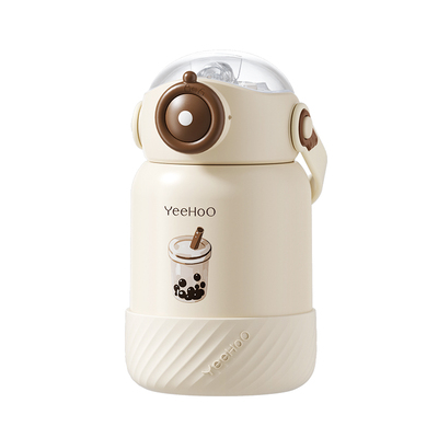 英氏儿童保温杯宝宝喝水杯学饮杯1到3岁以上家用上学生专用水杯