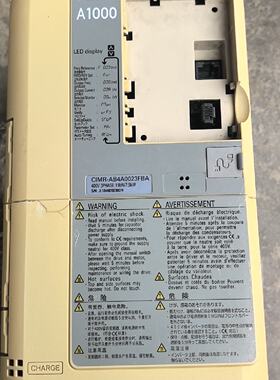 【议价-可维修】安川 YASKAWA CIMR-AB4A0023FBA AB4A0023FBA 380