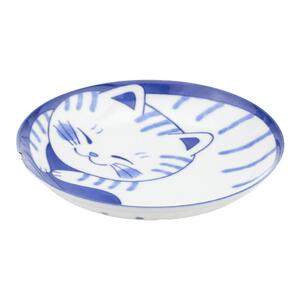 美浓烧卡通釉下彩陶瓷餐具盘子
