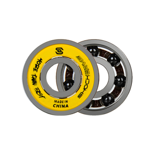 滑启冲击波高转速7珠黑陶速滑混合陶瓷轴承608专业赛级轮滑轴承