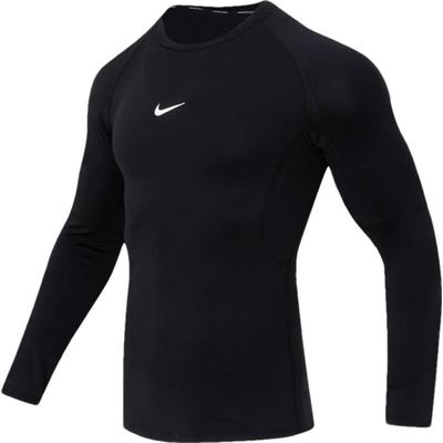 自营耐克男子健身紧身长袖上衣