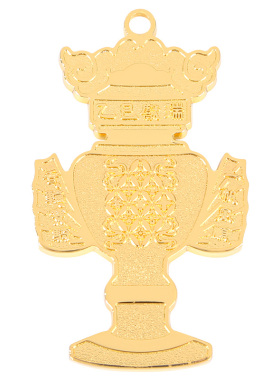 李居明2026马年吉祥物压胜钱摆件