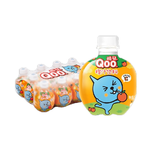 美汁源 酷儿 Qoo迷你橙汁饮料260ml*12瓶可口可乐
