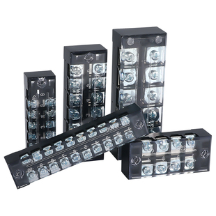 TB接线端子排配电箱接线排大功率纯铜端子座电线连线排对接头端子