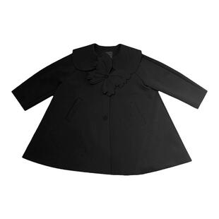 Qimoo淇木秋季新款童装女童宽松休闲可爱长袖大衣QCL3DC236B