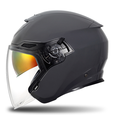 gsb四分之三盔双镜四季通用头盔