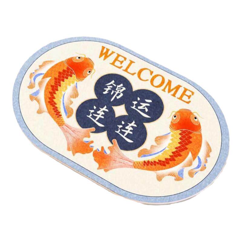 软硅藻泥椭圆浴室吸水速干