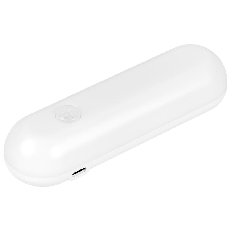 夜间人体自动感应灯人来即亮卧室睡眠起夜充电壁灯床头小夜灯智能