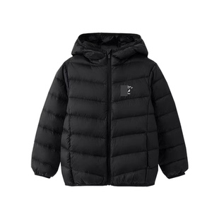 女童儿童羽绒服90白鸭绒男童女童轻薄款春秋冬装宝宝保暖轻便