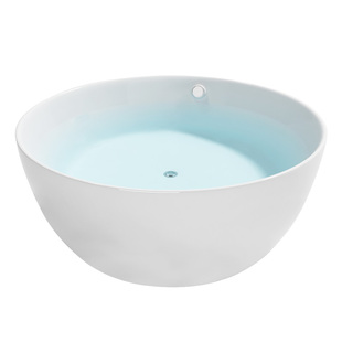 圆形浴缸家用小户型亚克力独立日式按摩恒温双人浴盆酒店大浴池