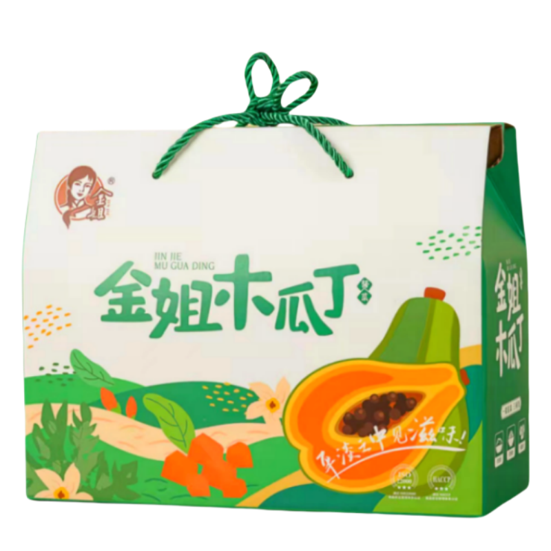 横州金姐木瓜丁酱菜礼盒广西特产