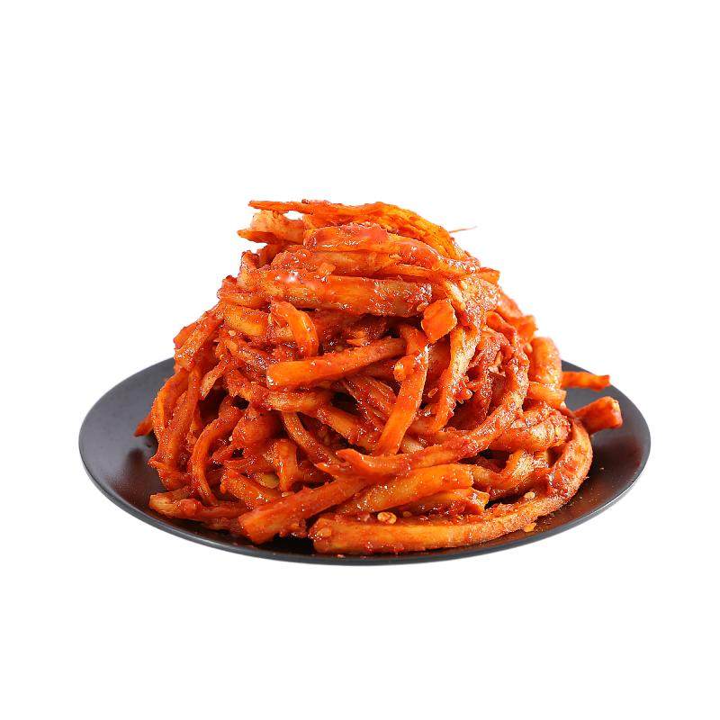 延边正宗朝鲜族泡菜拌桔梗狗宝道拉基香辣美味下饭菜延吉特产美食