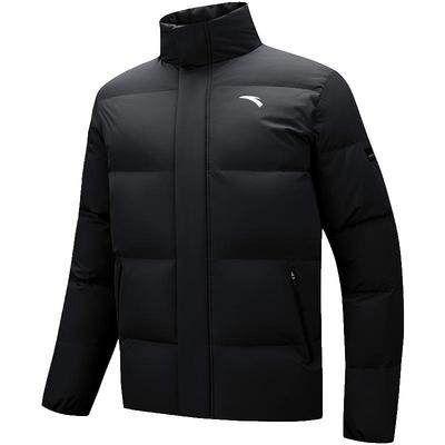 安踏羽绒服男款保暖立领羽绒外套