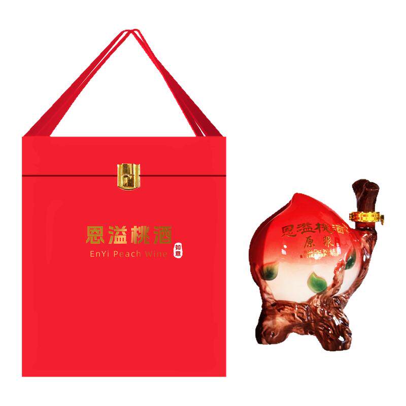 白酒纯桃酿造50度礼盒送人送长辈