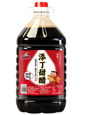百岁井添丁甜醋商用10斤大桶月子醋广式猪脚姜煲猪蹄甜食醋旗舰店
