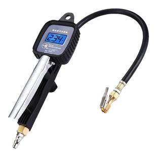 胎压表气压表高精度数显带充气表轮胎加气打气表胎压枪电子充气表