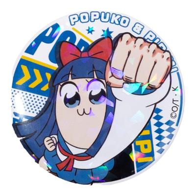 歪瓜出品 正版授权POP子和PIPI美 圆形吧唧二次元马口铁谷美徽章