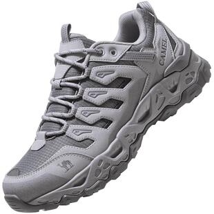 骆驼魔岩2.0登山鞋男新款透气男鞋轻便防滑徒步鞋运动爬山鞋子女