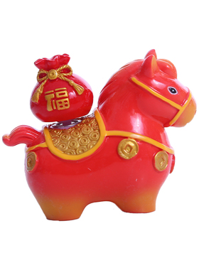 马年文创伴手礼小马摆件创意礼品