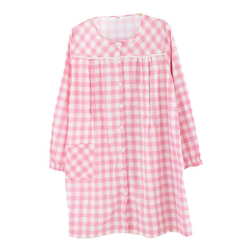 夏季纯棉孕妇哺乳衣产房裙月子服