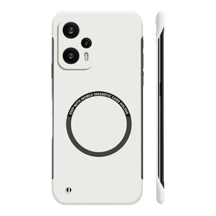 适用红米Note12Turbo手机壳磁吸无边框note12保护套新款外壳高级感男女超薄硬壳Note12TPro+防摔简约探索