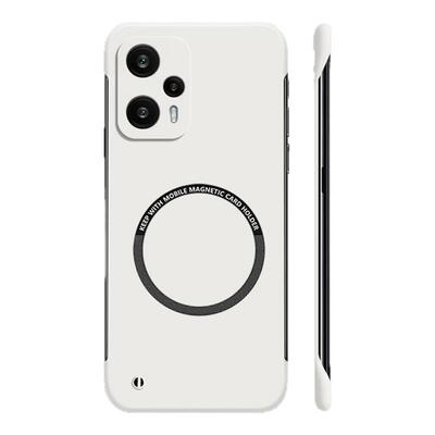 适用红米note12turbo硬壳无边框