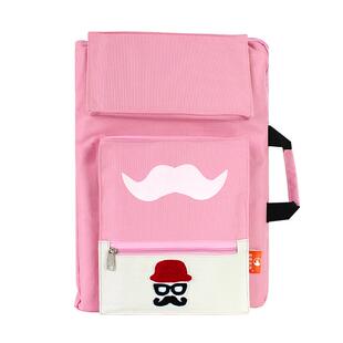 儿童画画套装8K画袋小胡子款8k纯色画夹速写夹儿童画画包美术袋小学生美术生工具包手提双肩背包批量定制LOGO