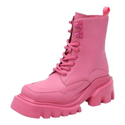 DaphneLab方糖马丁靴女