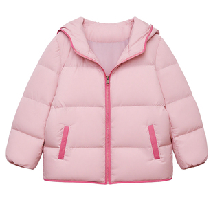 【年终清仓】DM100大码女装胖mm冬季连帽正肩三防短款羽绒服外套