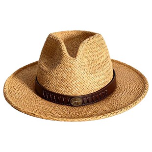 西部牛仔草编帽装饰带舞台表演帽男女通用防晒帽围圈帽带配饰带