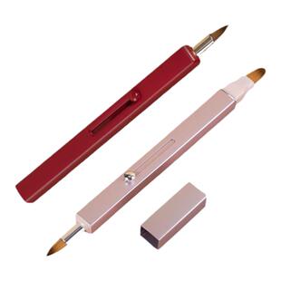 唇刷口红刷伸缩便携式带盖迷你小号女晕染刷唇线笔刷子化妆师专用