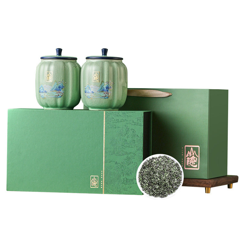 明前特级碧螺春春茶嫩芽2026新茶茶叶陶罐陶瓷礼盒送人送长辈包邮