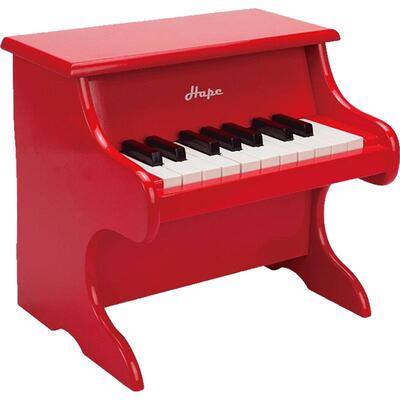 德国Hape儿童益智木质18键小钢琴