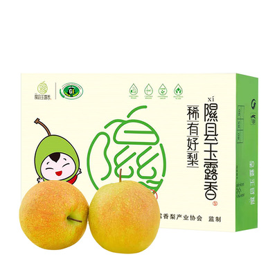正宗隰县玉露香梨25新梨9颗礼盒