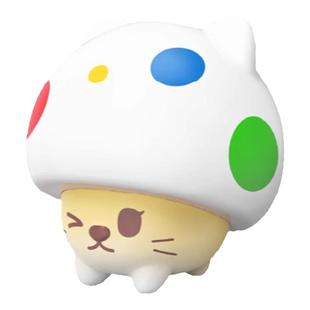 百变蘑菇猫系列盲袋盲盒可爱猫咪萌粒迷你微缩场景摆件公仔礼物