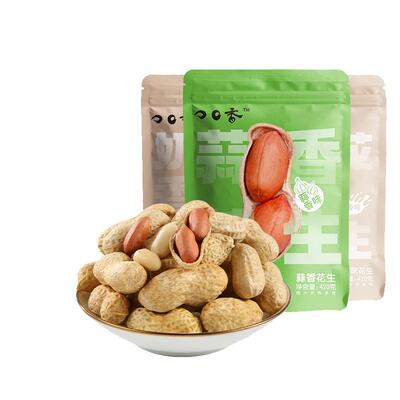 洽洽蒜香奶香味花生420g