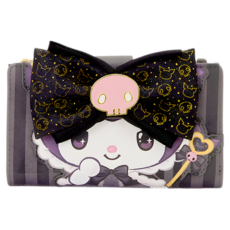 Loungefly三丽鸥酷洛米周边双肩背包单肩斜挎包女孩钱包证件卡包