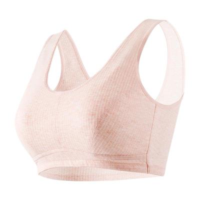 猫人妈妈内衣大胸显小显瘦大包裹收副乳新疆棉纯棉高弹大码文胸罩