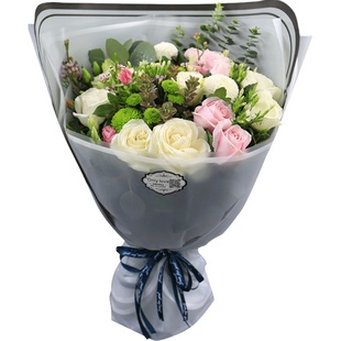 手提花篮鲜花北京鲜花速递配送花向日葵同城玫瑰花生日送花上门