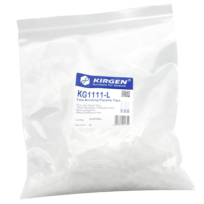 kirgen10ul加长低吸附吸头吸管